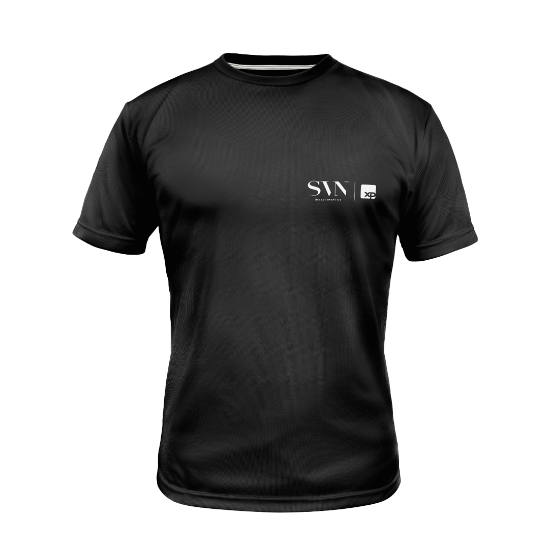 CAMISETA DRY FIT PRETA MASCULINA