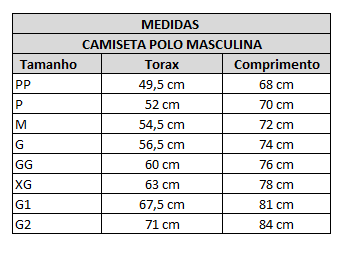 CAMISETA POLO PRETA MASCULINA