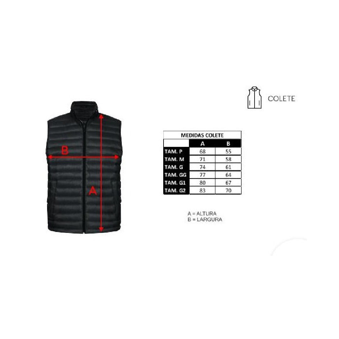 COLETE PERSONALIZADO SVN PRETO