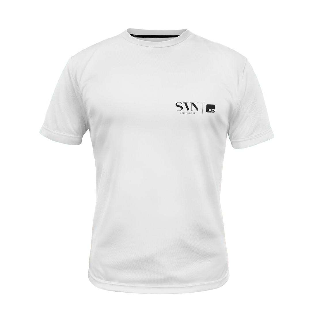 CAMISETA DRY FIT BRANCA MASCULINA